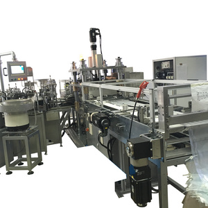 Disposable IV sets automatic medical solutions blood bag filters production line bag making filling producing forming machine