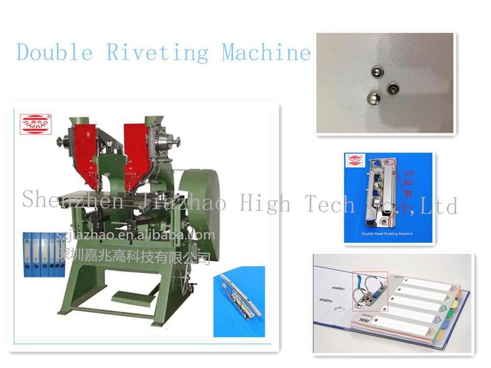 Shenzhen Factory Metal Lever Arch Box File Clip Mechanism Making Riveting Machine