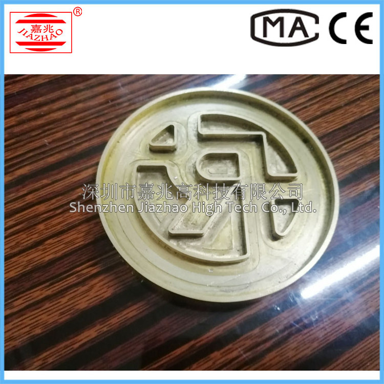 single head fixed plate hydraulic press high-frequency machine for impressing logo cooper material