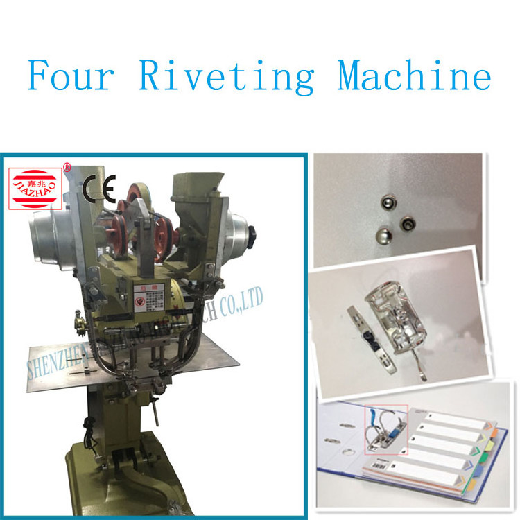 Shenzhen Factory Metal Lever Arch Box File Clip Mechanism Making Riveting Machine