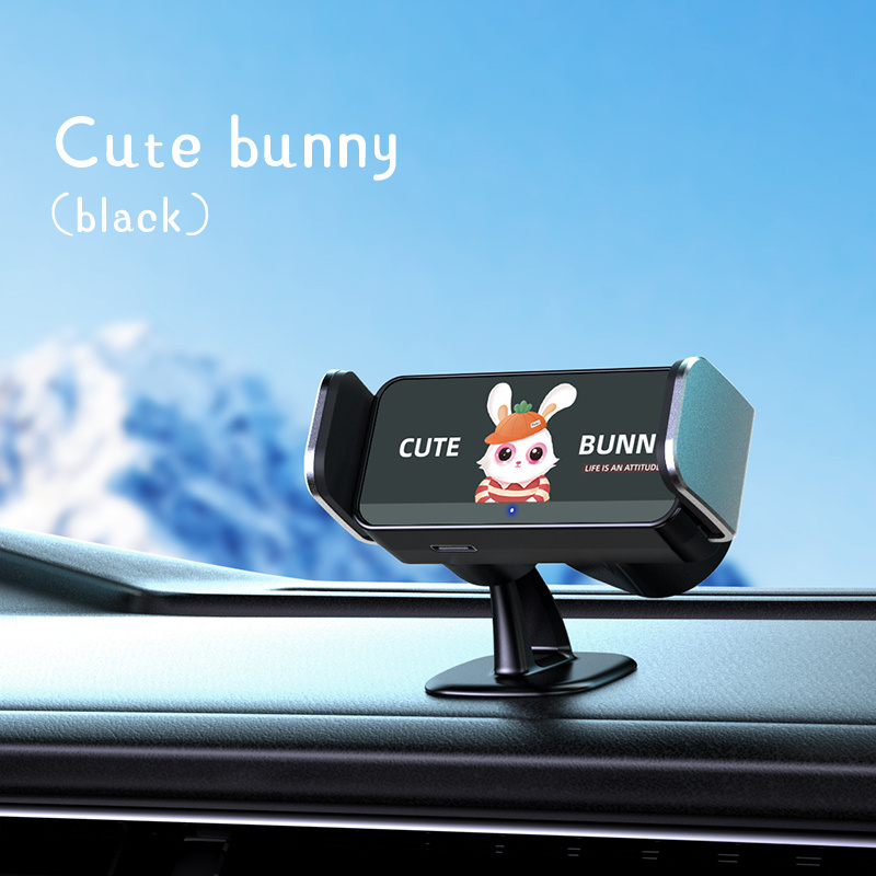 2024 Universal Magnetic Car Phone Holder Stand Mini Multifunctional Magnet Wall Car Mount Bracket Cell Phone Holder