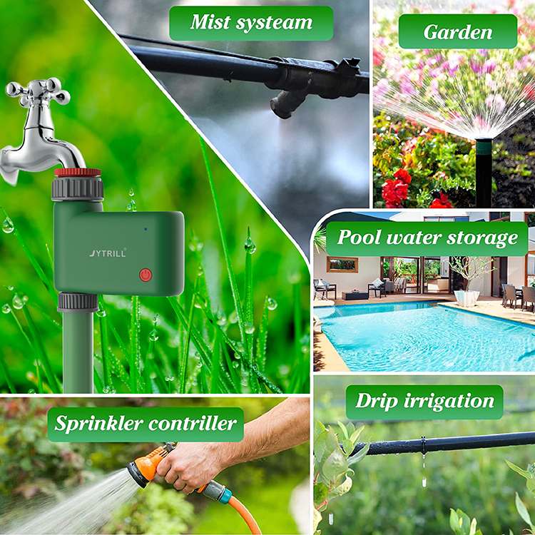 Tuya Zigbee smart garden watering timer sprinkler timer controller drip irrigation outdoor timer controller