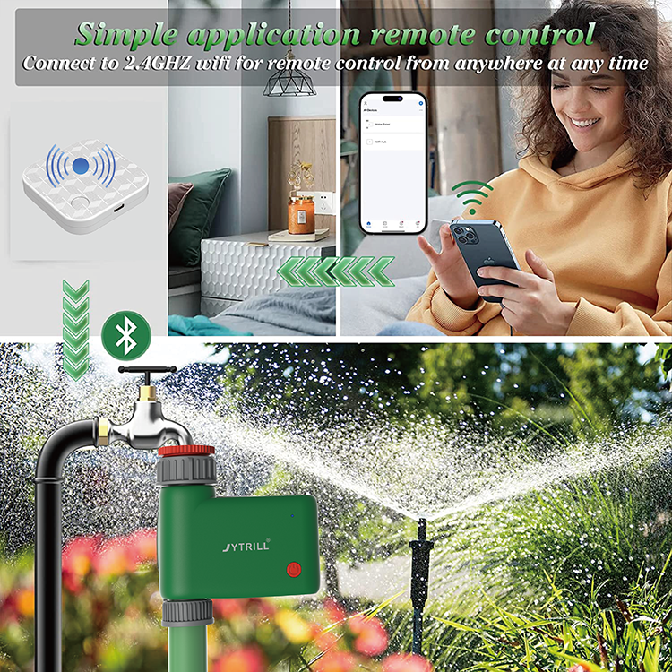 Tuya Zigbee smart garden watering timer sprinkler timer controller drip irrigation outdoor timer controller