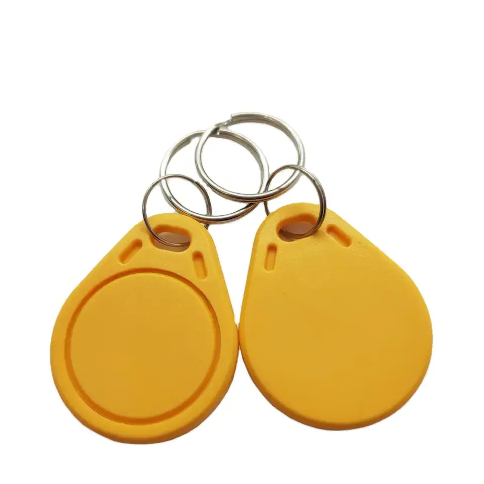 Customized RFID 13.56MHz NFC and 125KHz Dual Frequency RFID Keyfob /Key Fob