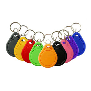 Access Control abs key tags waterproof epoxy leather rfid keyfob  EM Marine proximity  EM4200 TK4100 125Khz rfid key fob