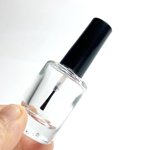 Fancy Novel Shape Nail Oil Bottle Custom Clear Empty Glass Bottle 10ml Rectangle Round Private Label Nail Polish Bottle