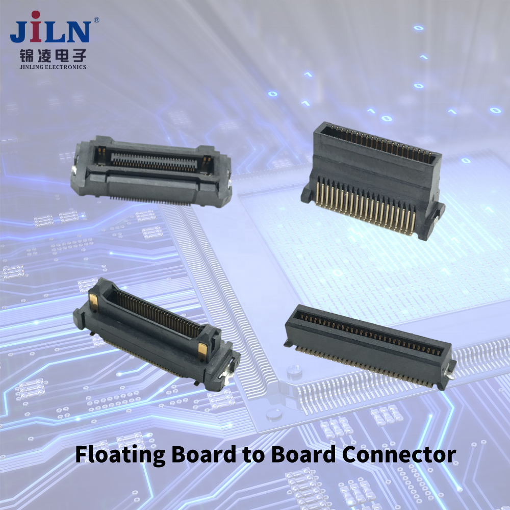 Customised BTB electronic connector 0.8mm 0.5mm 0.635mm Floating  Board to Board Connector