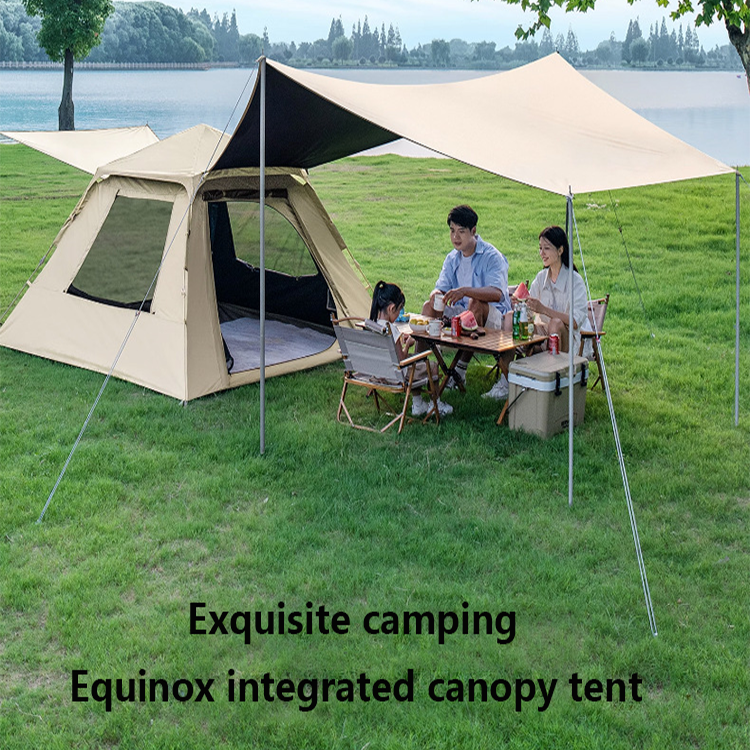 4 to 6 People 4 Person Marquee Camp Pop Up Tent Tents Camping Outdoor Waterproof