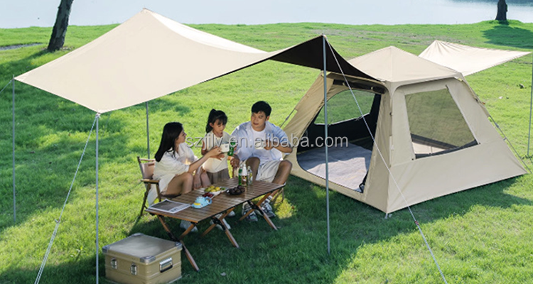 Korea Small Pop Up Pink Canopy Guangdong 4 6 Tent Gear Camping Tents 2 Persons Waterproof Outdoor