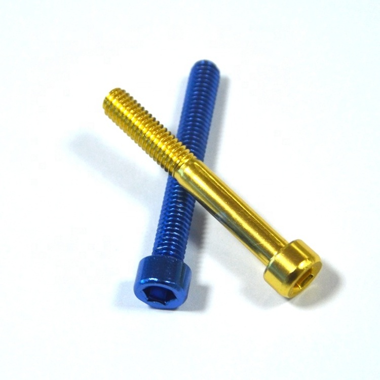 Hex Socket Cap Bolt Anodized Aluminum Bolts