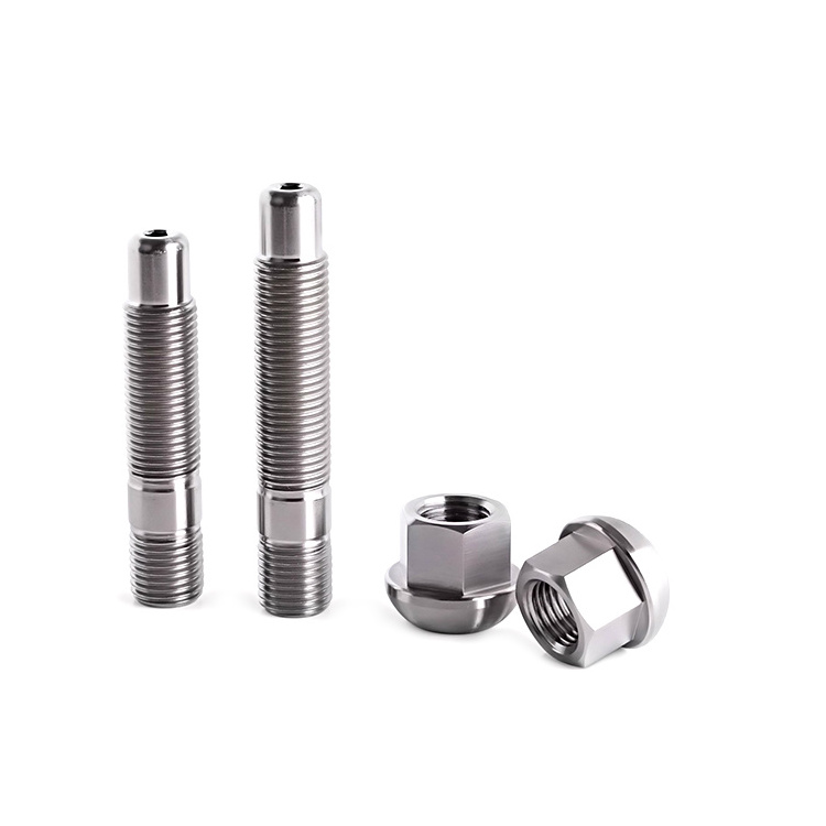 Precision Customized Machining Wheel Lug Bolt Stud and Lug Hub Bolt Set for Wheel Spacer