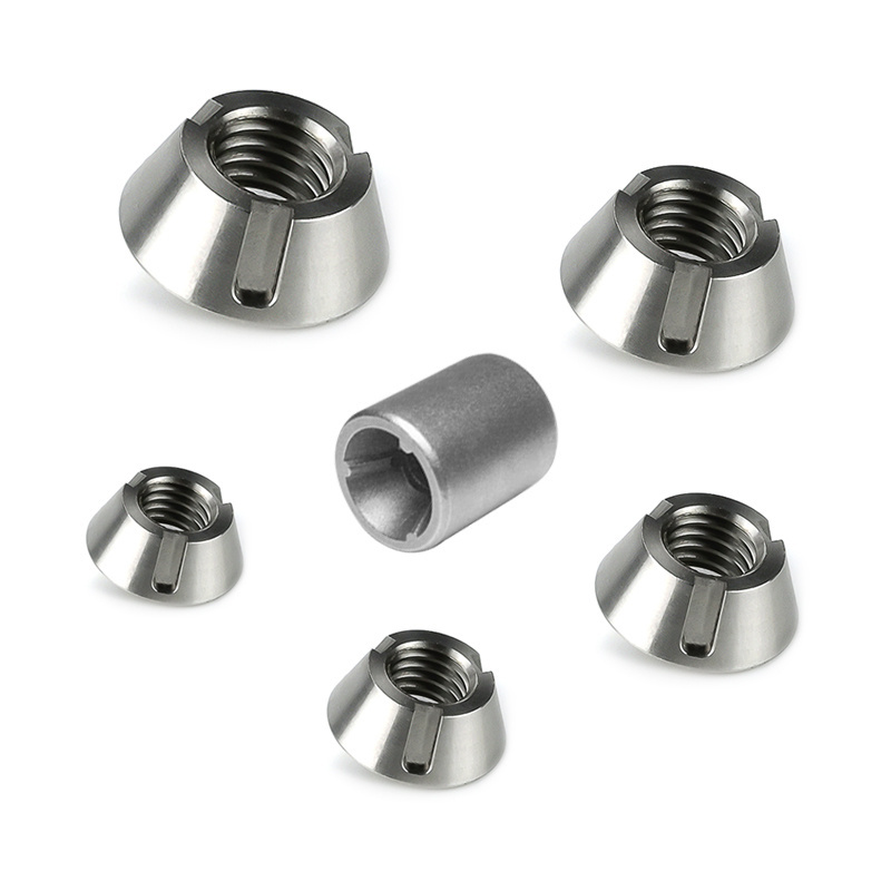 M10 Safety Nut Anti theft fasteners Factory Outlet Stainless Steel nut Customized groove type