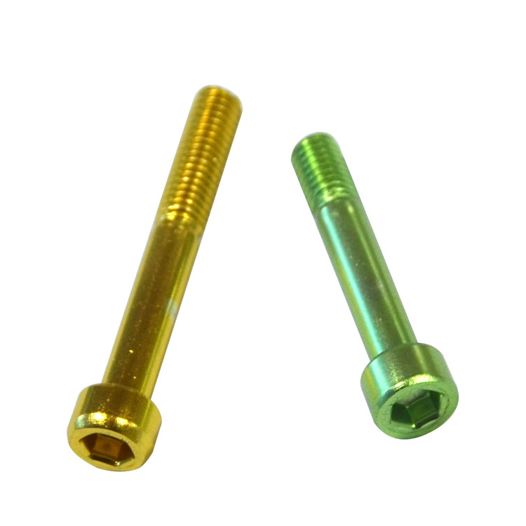 Hex Socket Cap Bolt Anodized Aluminum Bolts