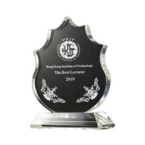 New Design Fire Shape Flame Crystal Glass Award Trophy for Award Gifts