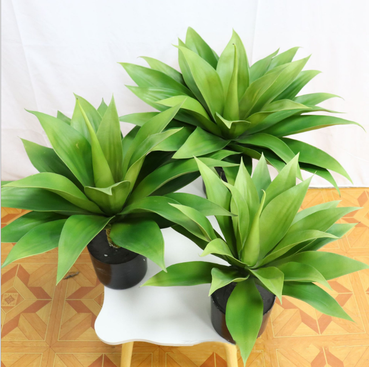 Wholesale Modern Artificial Agave Plant Grass for Home Wedding Decor