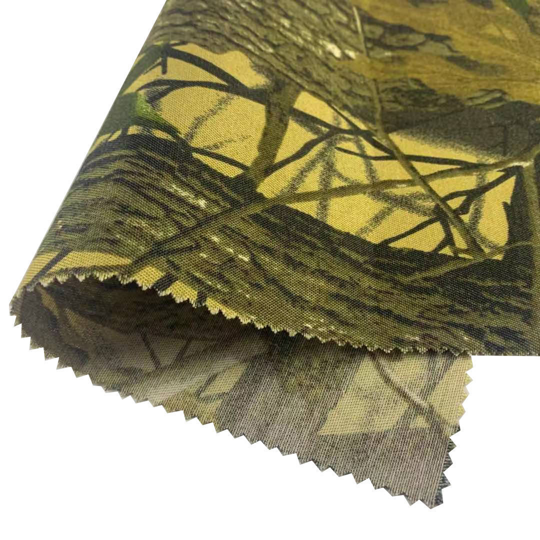 Polycotton Printed Poly Twill Fabric Polyester Waterproof Organic Tree Print Dyed Twill Blend Fabric Tc Cotton Fabric