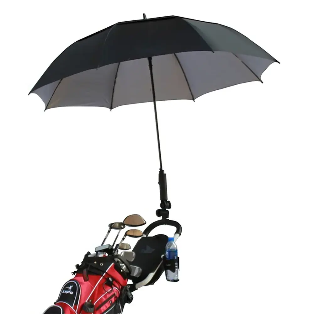 Stand Durable Accessories Adjustable Angle Baby Stroller Double Lock Wheelchair Umbrella Holder Bicycle Golf Cart Universal