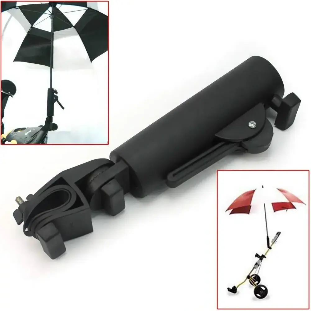 Stand Durable Accessories Adjustable Angle Baby Stroller Double Lock Wheelchair Umbrella Holder Bicycle Golf Cart Universal