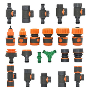 1/4" 3/8" 1/2" 3/4" 1 Inch Garden Hose Quick Connector Stop water Connector Garden Tap Water Gun Couple Watering Pipe Fitting