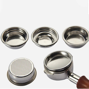 58mm Stainless Steel Coffee Filter Basket For Machine  CafeDripper Portafilter Coffee Maker Strainer