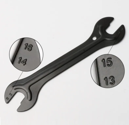 new Bicycle Repair Wrench Head Open End Axle Hub Cone Wrench Pedal Spanner Tool 13/14/15/16mm Bicycle Repair Tool Accessories