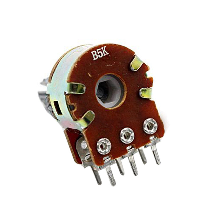 Small Variable Resistor Potentiometer B500k B10k Wh148 With On Off Switch