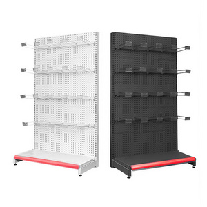 Supermarket Gondola Shelving Metal Supermarket Equipment Shelves Shelving Rack Shelves For Retail Store Price Display Rack