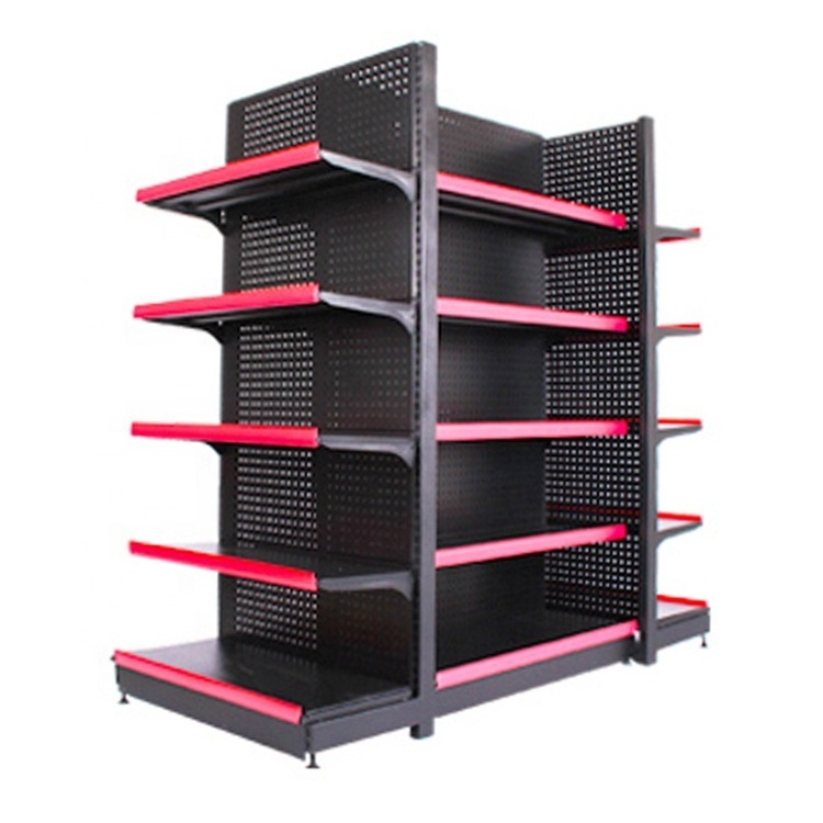 Gondola Supermarket Metal Display Racks Grocery Store Shelving  for Grocery General Store shop rack