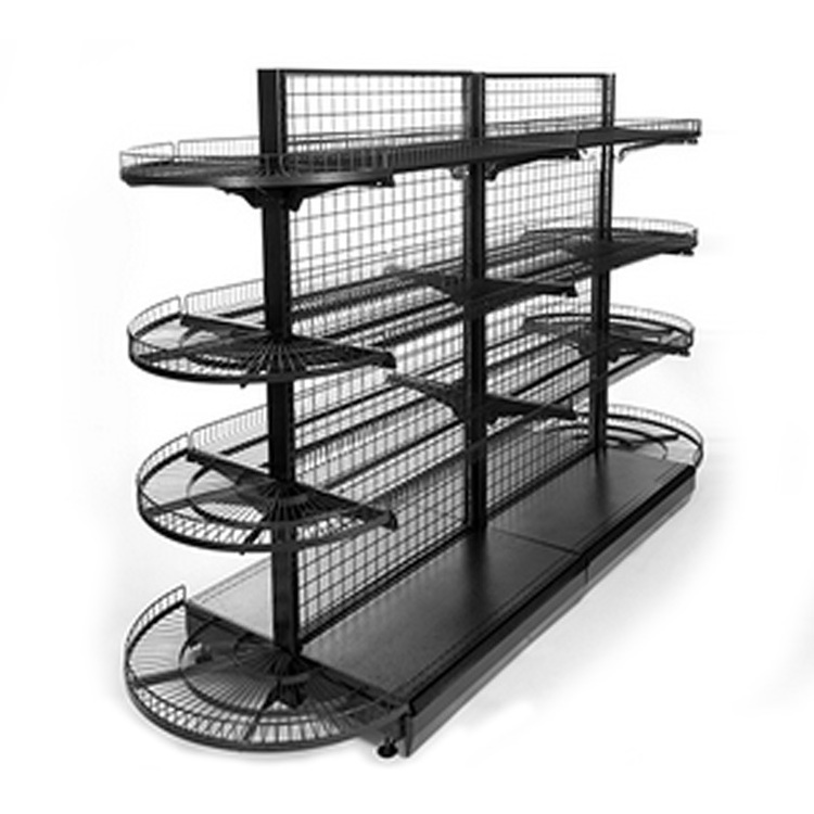 Supermarket Shelves Store Grid Display Shelf Stationery Store Shelves Wire Metal Shelving