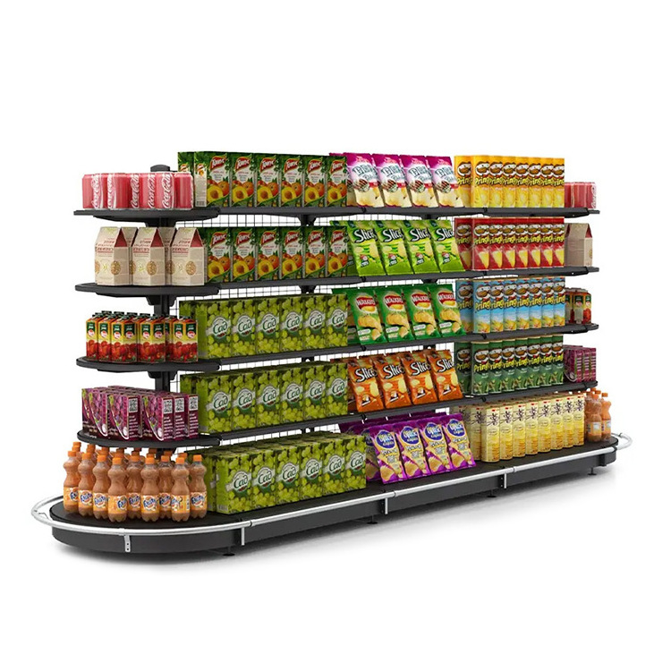 Supermarket Shelves Store Grid Display Shelf Stationery Store Shelves Wire Metal Shelving