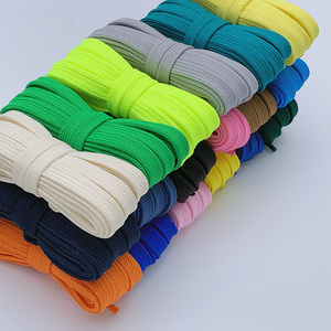 Factory wholesale 30 Colors available Fashion Flat Shoelaces Canvas Sneaker Athletic Tennis Shoe Laces Unisex laces