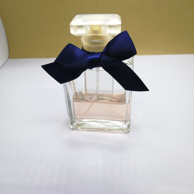 custom elastic ribbon bows  knot, elastic ribbon bows for perfume bottle neck