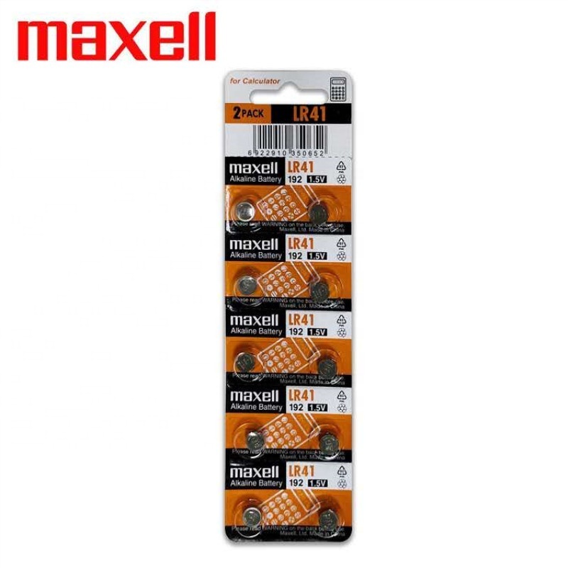 Maxell LR44 1130 Lr41 Alkaline button battery 0 mercury battery ag13 alkaline button cell lr44 battery