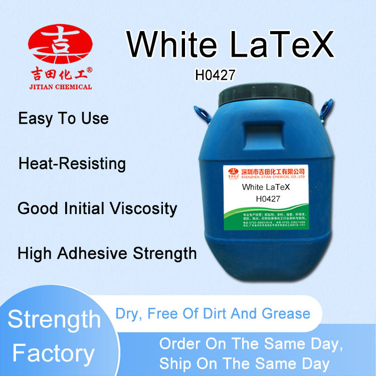 White Latex Emulsion Used Wood Furniture Decoration Printing Textile Leather Paper White Latex Glue