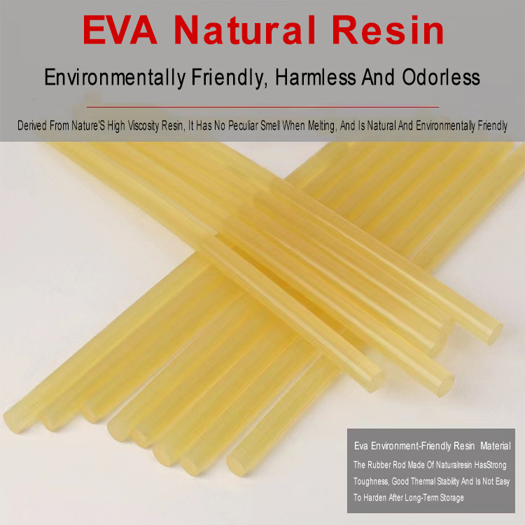 Crystal Clear Eva 11Mm 7Mm Yellow Hot Melt Glue Stick Adhesive Diy Art Craft Repair Hot Melt Glue