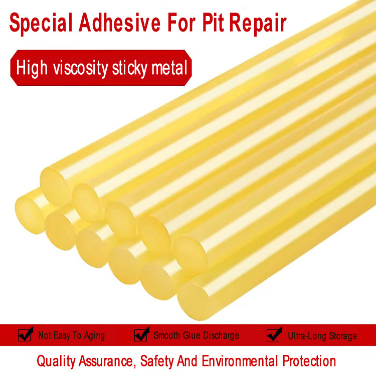 Crystal Clear Eva 11Mm 7Mm Yellow Hot Melt Glue Stick Adhesive Diy Art Craft Repair Hot Melt Glue