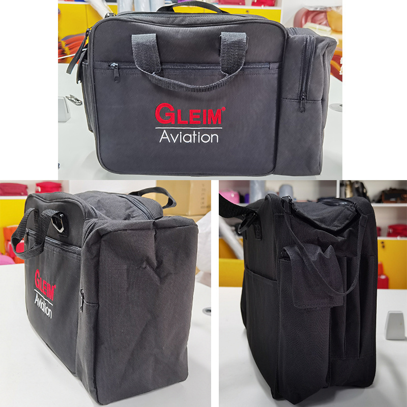 Factory Custom Logo Gleim Padded Flight Bag Portable Flight Attendant Bag Aviation Cabin Travel Pilot Bag