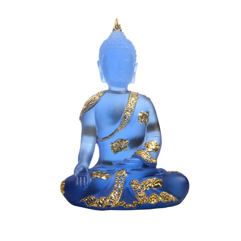 Religious Crafts Resin Gautam Buddha Statue Sitting Wholesale