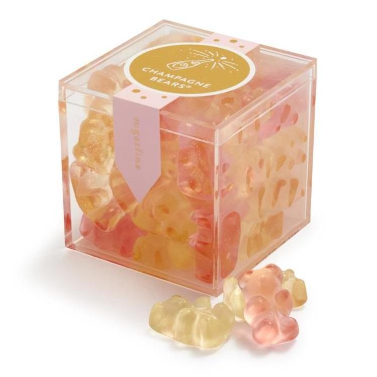 Clear Transparent Plexiglass Acrylic Food Candy Storage Bin Wedding Favor 2 inch Display Box Candy Cube