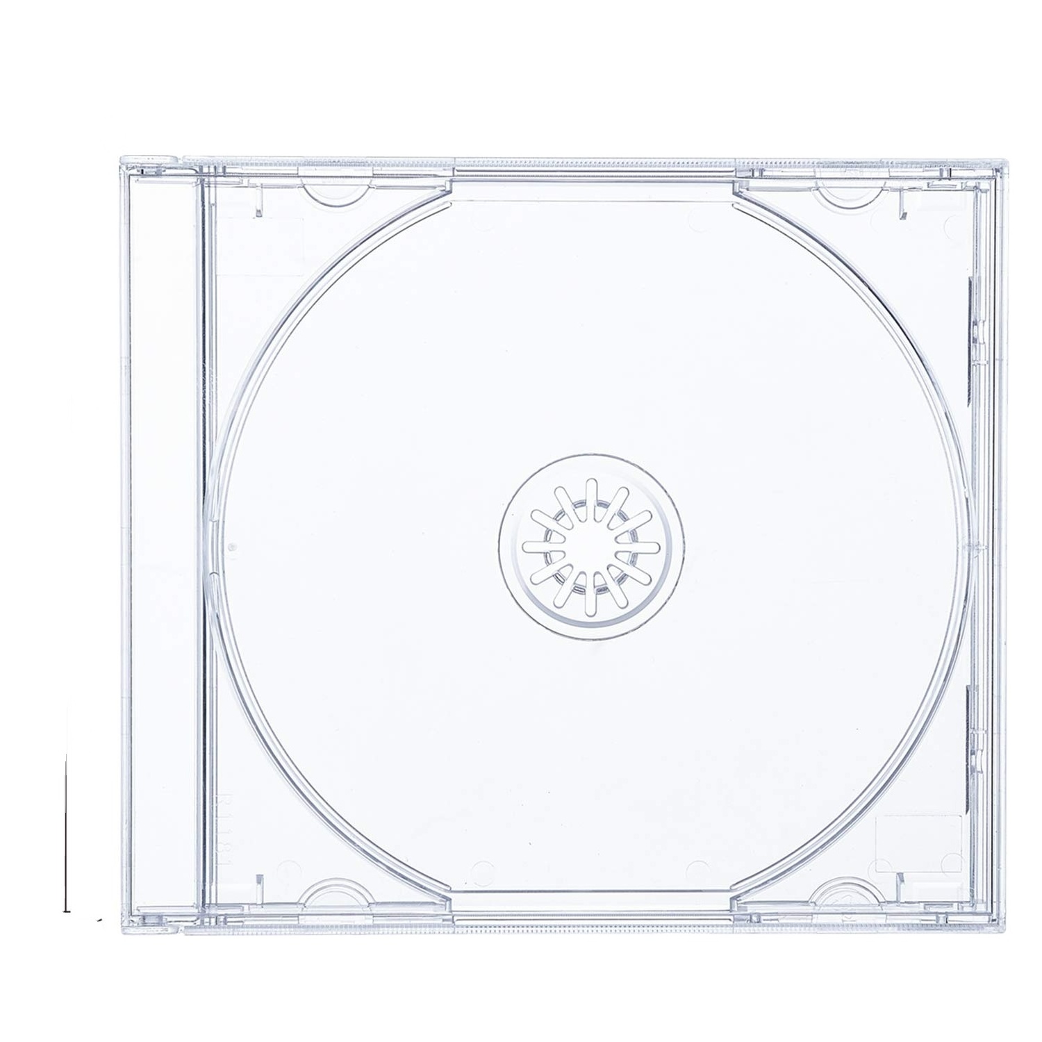 Custom high transparent acrylic CD case DVD set Movie Music VCD ultra thin double DVD protection case