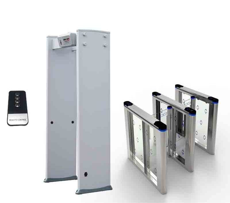 Safeagle SE2406 Security Body Scanning Machine 24 Zone Door Frame Walk Through Metal Detector Gate with High Sensitive