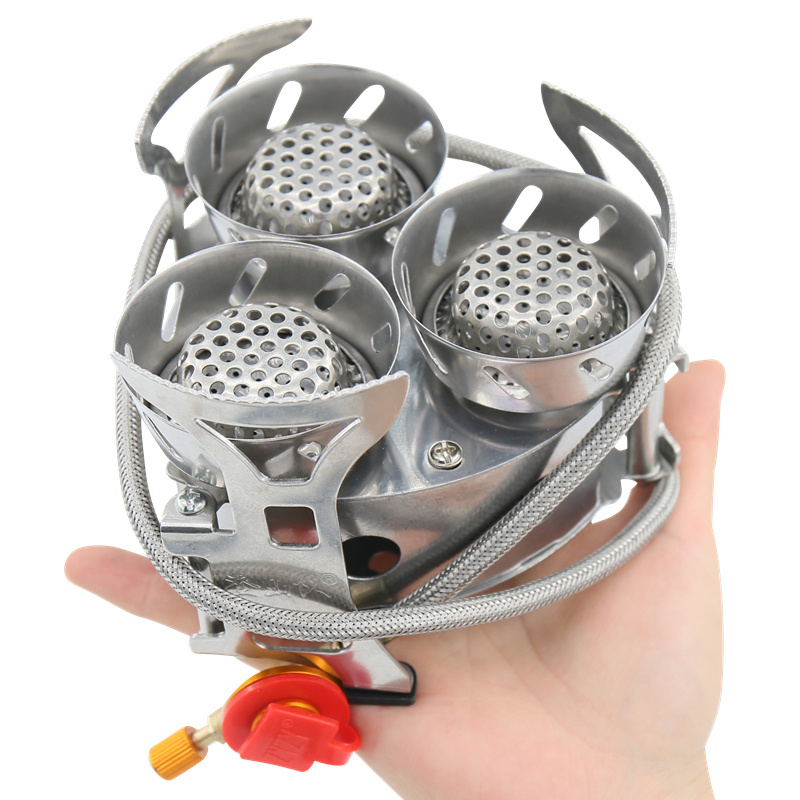 ZYZY Portable windproof camping stove outdoor kitchen