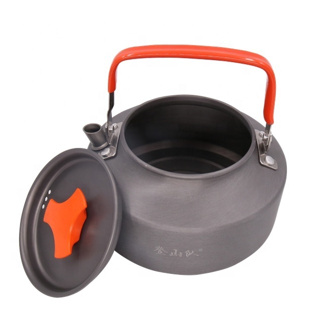 Good Quality Outdoor 1.1L aluminum camping kettle