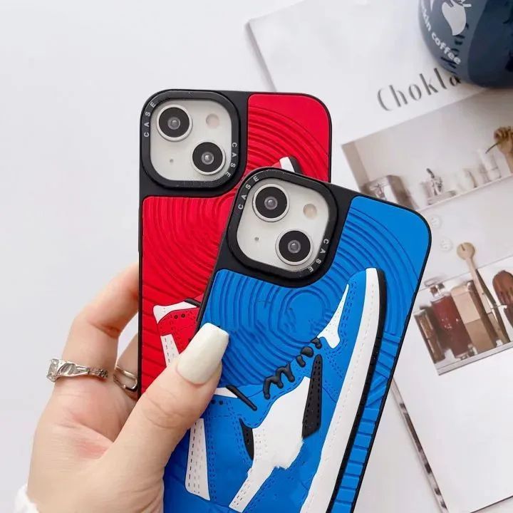 Bulk Fashion Shoe Design 3d Silicone Sneaker Phone Case For Iphone 11 Pro Max 12 13 14 15 Plus Xr Shockproof Protect Phone Case