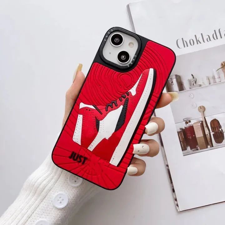 Bulk Fashion Shoe Design 3d Silicone Sneaker Phone Case For Iphone 11 Pro Max 12 13 14 15 Plus Xr Shockproof Protect Phone Case