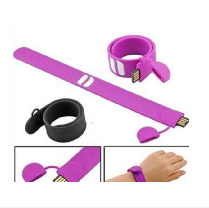 Bracelet Pen Drive 64gb USB 32gb 16gb 8gb Slap Wristband Flash Drive 2.0 Memory Stick Portable Silicone Disk