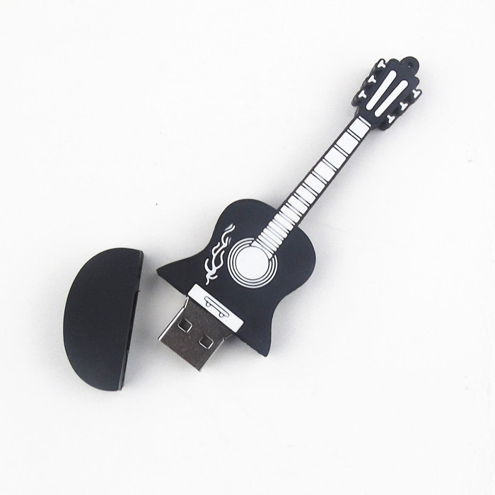 Hot Sale Music Bulk 6Gb 32Gb 64Gb 128Gb 256Gb Memorias Usb 8Gb Mayoreo Thumb Storage Suppliers Guitar Color Flash Drive