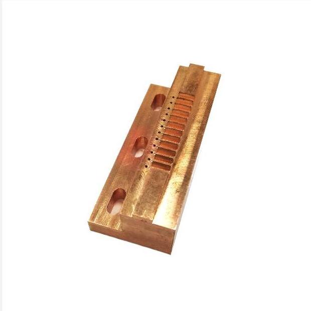 Customized machining center high precision high speed edm cnc machining part unlacquered brass copper cabinet hardware