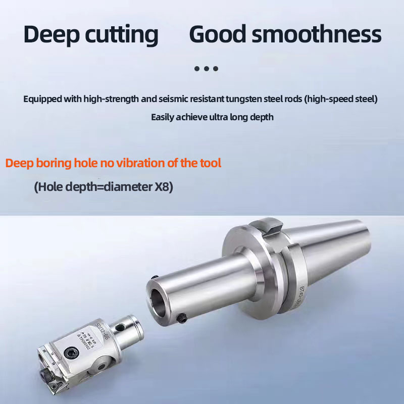 Fine Boring Head BT40 Tool Holder Boring Bar SDJ bore Tools Boring Heads Set