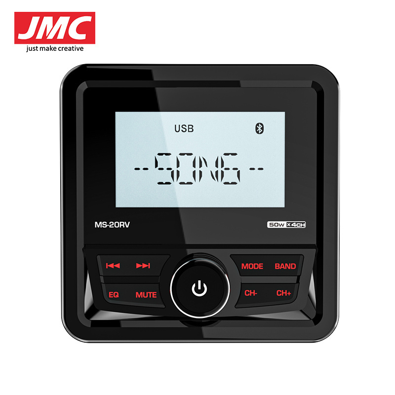 JMC MP3 Player Marine Radio FM Radio BT AUX Subwoofer Waterproof For Marine Golf